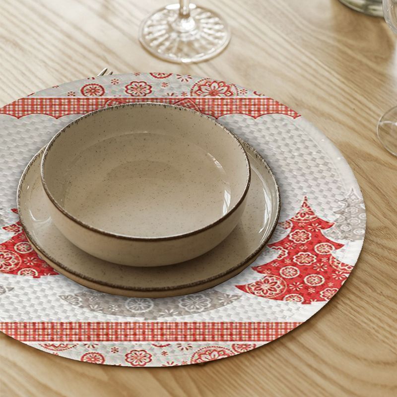 Casa si Gradina - Textile si covoare - Textile bucatarie - Servete si naproane - Suport farfurie Hermia, 20% bumbac și 80% poliester, multicolor, 568GRC1233 - Infinity.ro
