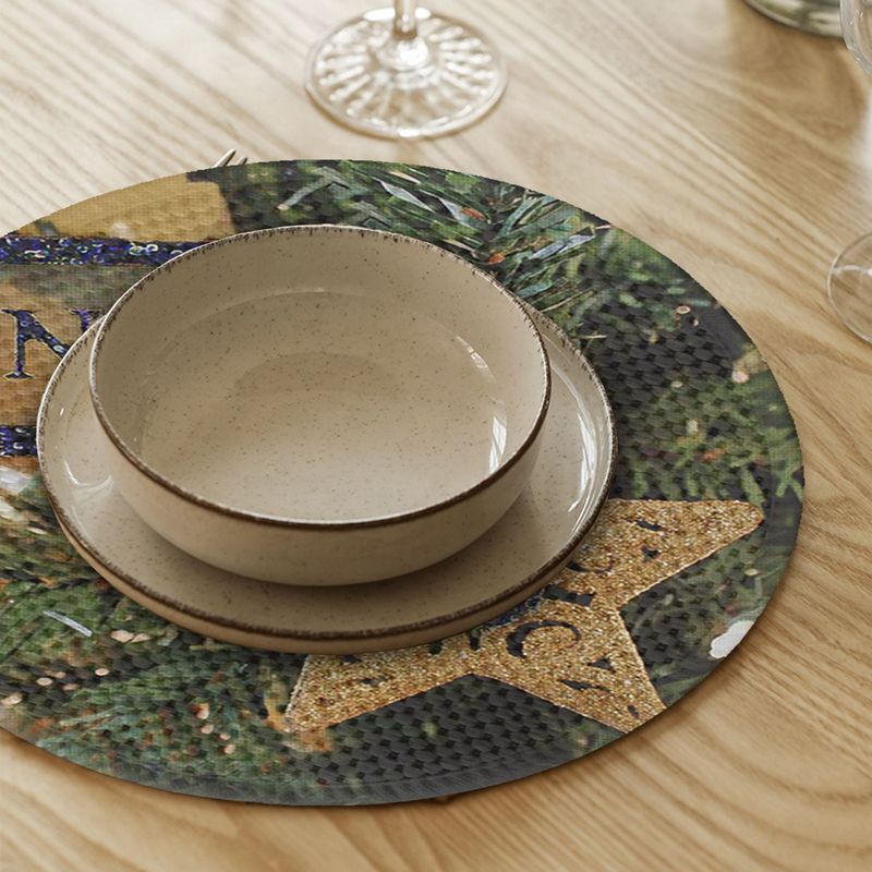 Casa si Gradina - Textile si covoare - Textile bucatarie - Servete si naproane - Suport farfurie Hermia, 20% bumbac și 80% poliester, multicolor, 568GRC1225 - Infinity.ro