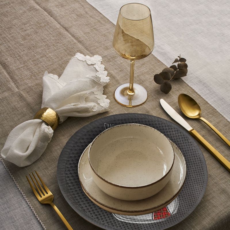 Casa si Gradina - Textile si covoare - Textile bucatarie - Servete si naproane - Suport farfurie Hermia, 20% bumbac și 80% poliester, multicolor, 568GRC1232 - Infinity.ro
