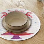 Casa si Gradina - Textile si covoare - Textile bucatarie - Servete si naproane - Suport farfurie Hermia, 20% bumbac și 80% poliester, multicolor, 568GRC1237 - Infinity.ro