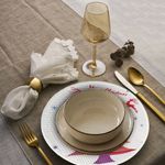 Casa si Gradina - Textile si covoare - Textile bucatarie - Servete si naproane - Suport farfurie Hermia, 20% bumbac și 80% poliester, multicolor, 568GRC1237 - Infinity.ro
