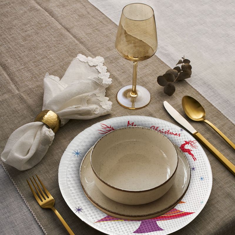 Casa si Gradina - Textile si covoare - Textile bucatarie - Servete si naproane - Suport farfurie Hermia, 20% bumbac și 80% poliester, multicolor, 568GRC1237 - Infinity.ro