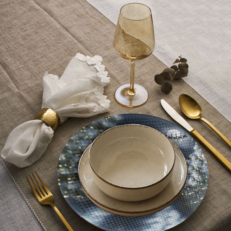 Casa si Gradina - Textile si covoare - Textile bucatarie - Servete si naproane - Suport farfurie Hermia, 20% bumbac și 80% poliester, multicolor, 568GRC1207 - Infinity.ro
