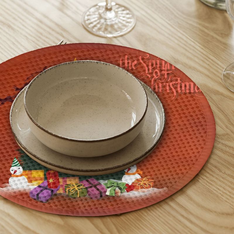 Casa si Gradina - Textile si covoare - Textile bucatarie - Servete si naproane - Suport farfurie Hermia, 20% bumbac și 80% poliester, multicolor, 568GRC1216 - Infinity.ro