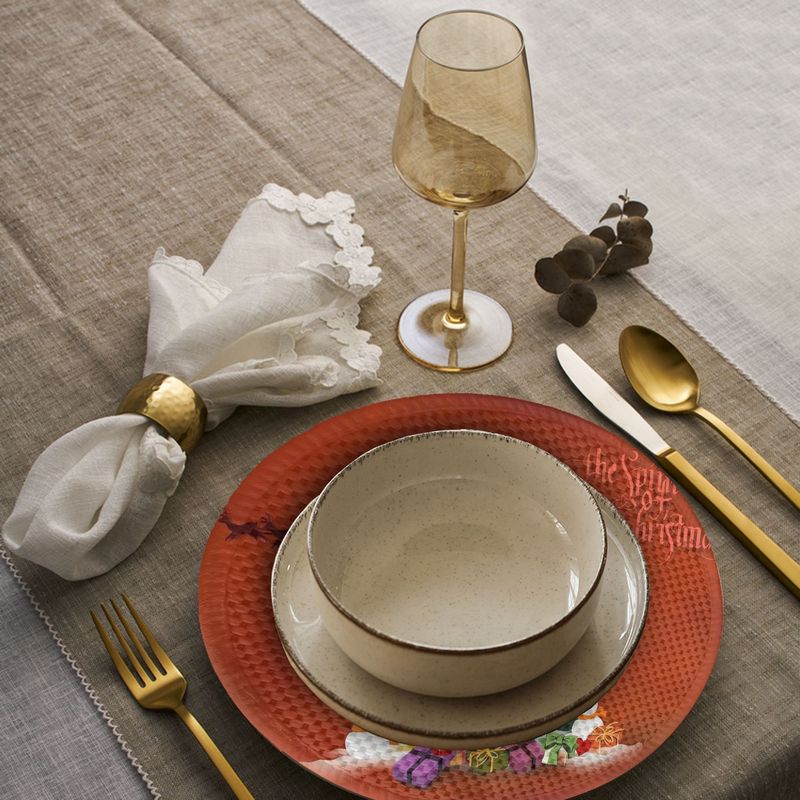Casa si Gradina - Textile si covoare - Textile bucatarie - Servete si naproane - Suport farfurie Hermia, 20% bumbac și 80% poliester, multicolor, 568GRC1216 - Infinity.ro
