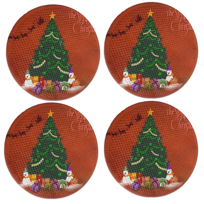 Casa si Gradina - Textile si covoare - Textile bucatarie - Servete si naproane - Suport farfurie Hermia, 20% bumbac și 80% poliester, multicolor, 568GRC1216 - Infinity.ro