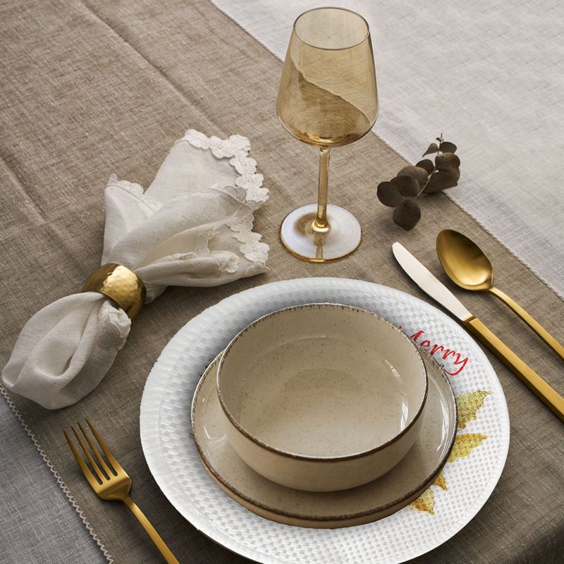 Casa si Gradina - Textile si covoare - Textile bucatarie - Servete si naproane - Suport farfurie Hermia, 20% bumbac și 80% poliester, multicolor, 568GRC1209 - Infinity.ro