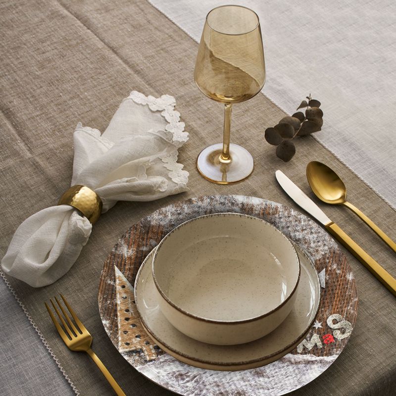 Casa si Gradina - Textile si covoare - Textile bucatarie - Servete si naproane - Suport farfurie Hermia, 20% bumbac și 80% poliester, multicolor, 568GRC1214 - Infinity.ro