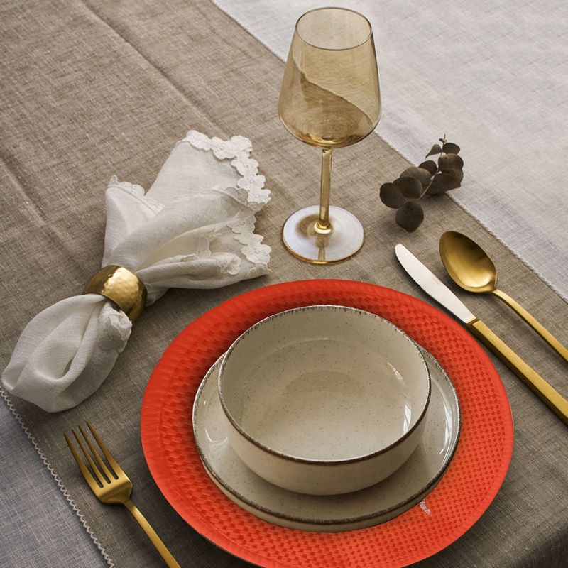 Casa si Gradina - Textile si covoare - Textile bucatarie - Servete si naproane - Suport farfurie Hermia, 20% bumbac și 80% poliester, multicolor, 568GRC1218 - Infinity.ro