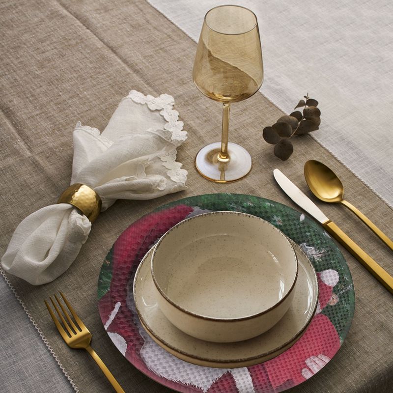 Casa si Gradina - Textile si covoare - Textile bucatarie - Servete si naproane - Suport farfurie Hermia, 20% bumbac și 80% poliester, multicolor, 568GRC1226 - Infinity.ro