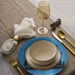 Casa si Gradina - Textile si covoare - Textile bucatarie - Servete si naproane - Suport farfurie Hermia, 20% bumbac și 80% poliester, multicolor, 568GRC1212 - Infinity.ro