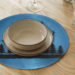 Casa si Gradina - Textile si covoare - Textile bucatarie - Servete si naproane - Suport farfurie Hermia, 20% bumbac și 80% poliester, multicolor, 568GRC1212 - Infinity.ro