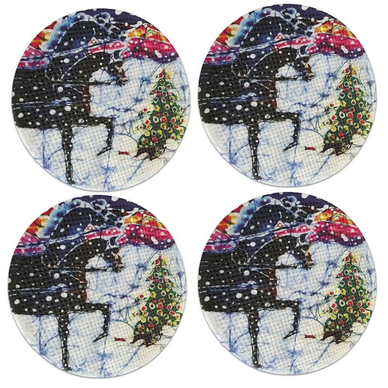 Casa si Gradina - Textile si covoare - Textile bucatarie - Servete si naproane - Suport farfurie Hermia, 20% bumbac și 80% poliester, multicolor, 568GRC1202 - Infinity.ro