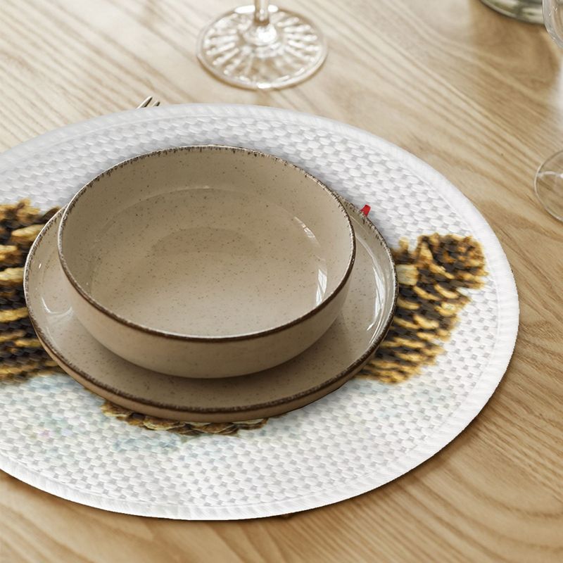 Casa si Gradina - Textile si covoare - Textile bucatarie - Servete si naproane - Suport farfurie Hermia, 20% bumbac și 80% poliester, multicolor, 568GRC1204 - Infinity.ro
