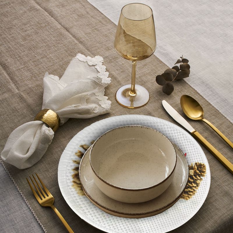 Casa si Gradina - Textile si covoare - Textile bucatarie - Servete si naproane - Suport farfurie Hermia, 20% bumbac și 80% poliester, multicolor, 568GRC1204 - Infinity.ro