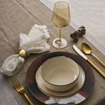 Casa si Gradina - Textile si covoare - Textile bucatarie - Servete si naproane - Suport farfurie Hermia, 20% bumbac și 80% poliester, multicolor, 568GRC1185 - Infinity.ro