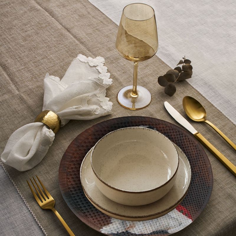 Casa si Gradina - Textile si covoare - Textile bucatarie - Servete si naproane - Suport farfurie Hermia, 20% bumbac și 80% poliester, multicolor, 568GRC1185 - Infinity.ro