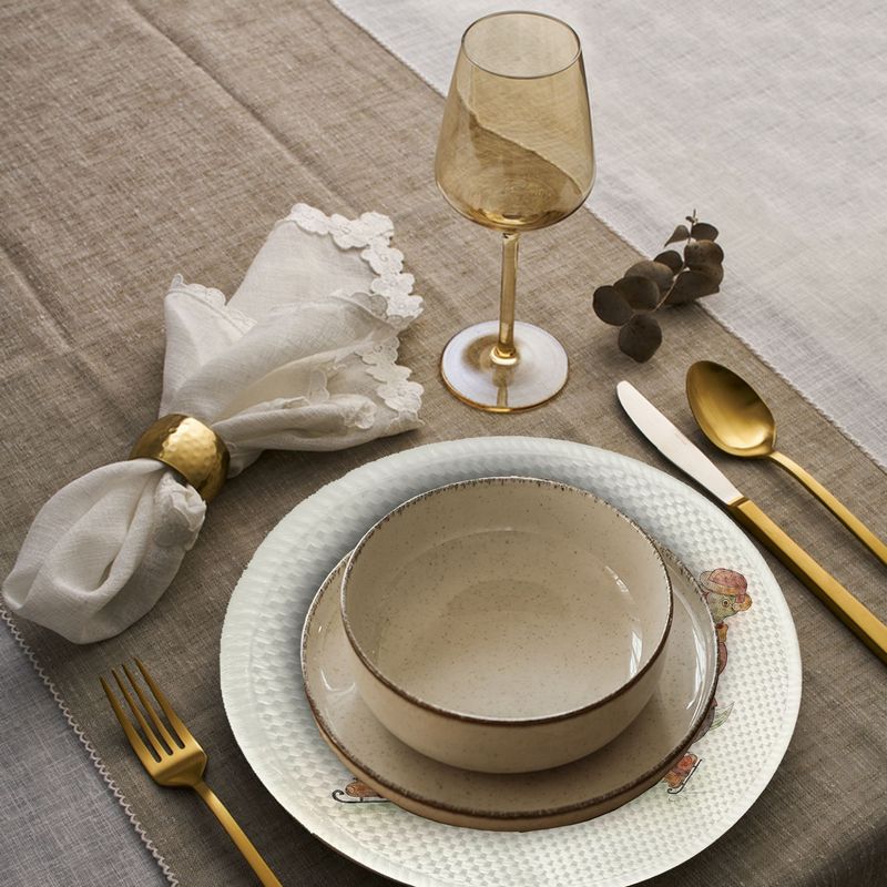Casa si Gradina - Textile si covoare - Textile bucatarie - Servete si naproane - Suport farfurie Hermia, 20% bumbac și 80% poliester, multicolor, 568GRC1187 - Infinity.ro