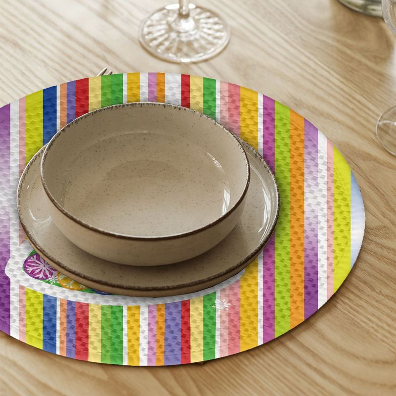 Casa si Gradina - Textile si covoare - Textile bucatarie - Servete si naproane - Suport farfurie Hermia, 20% bumbac și 80% poliester, multicolor, 568GRC1197 - Infinity.ro