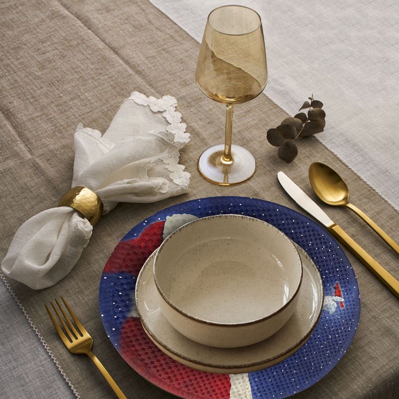Casa si Gradina - Textile si covoare - Textile bucatarie - Servete si naproane - Suport farfurie Hermia, 20% bumbac și 80% poliester, multicolor, 568GRC1191 - Infinity.ro