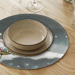 Casa si Gradina - Textile si covoare - Textile bucatarie - Servete si naproane - Suport farfurie Hermia, 20% bumbac și 80% poliester, multicolor, 568GRC1194 - Infinity.ro
