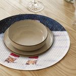 Casa si Gradina - Textile si covoare - Textile bucatarie - Servete si naproane - Suport farfurie Hermia, 20% bumbac și 80% poliester, multicolor, 568GRC1180 - Infinity.ro