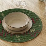 Casa si Gradina - Textile si covoare - Textile bucatarie - Servete si naproane - Suport farfurie Hermia, 20% bumbac și 80% poliester, multicolor, 568GRC1179 - Infinity.ro