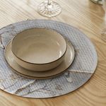 Casa si Gradina - Textile si covoare - Textile bucatarie - Servete si naproane - Suport farfurie Hermia, 20% bumbac și 80% poliester, multicolor, 568GRC1172 - Infinity.ro