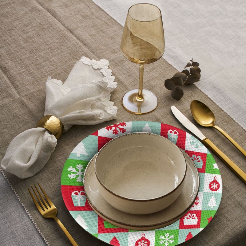 Casa si Gradina - Textile si covoare - Textile bucatarie - Servete si naproane - Suport farfurie Hermia, 20% bumbac și 80% poliester, multicolor, 568GRC1156 - Infinity.ro