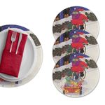 Casa si Gradina - Textile si covoare - Textile bucatarie - Servete si naproane - Suport farfurie Hermia, 20% bumbac și 80% poliester, multicolor, 568GRC1161 - Infinity.ro