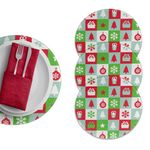 Casa si Gradina - Textile si covoare - Textile bucatarie - Servete si naproane - Suport farfurie Hermia, 20% bumbac și 80% poliester, multicolor, 568GRC1156 - Infinity.ro