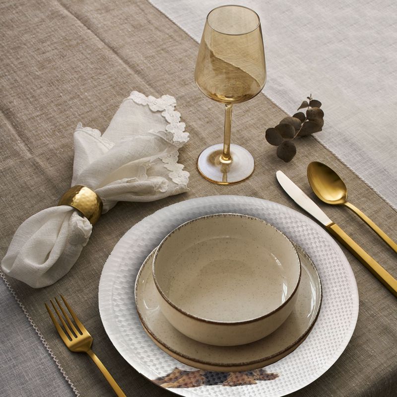 Casa si Gradina - Textile si covoare - Textile bucatarie - Servete si naproane - Suport farfurie Hermia, 20% bumbac și 80% poliester, multicolor, 568GRC1167 - Infinity.ro
