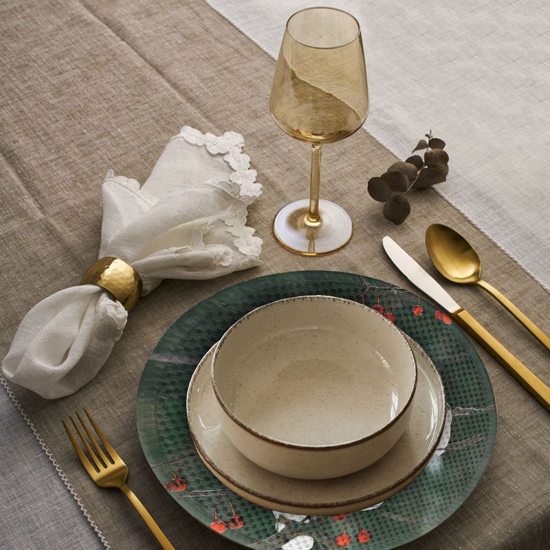 Casa si Gradina - Textile si covoare - Textile bucatarie - Servete si naproane - Suport farfurie Hermia, 20% bumbac și 80% poliester, multicolor, 568GRC1168 - Infinity.ro