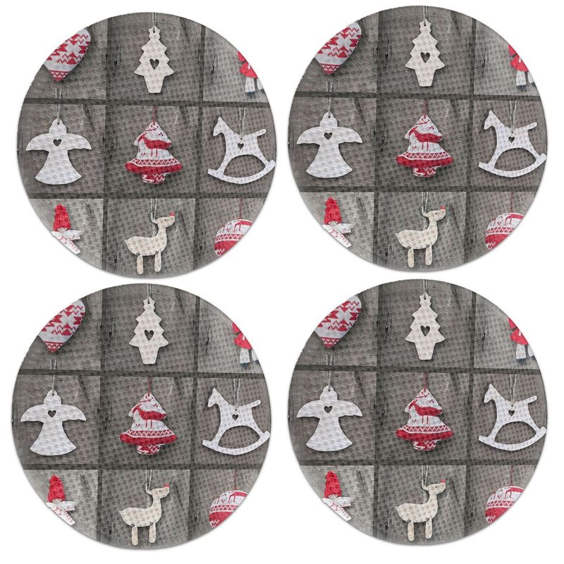 Casa si Gradina - Textile si covoare - Textile bucatarie - Servete si naproane - Suport farfurie Hermia, 20% bumbac și 80% poliester, multicolor, 568GRC1154 - Infinity.ro