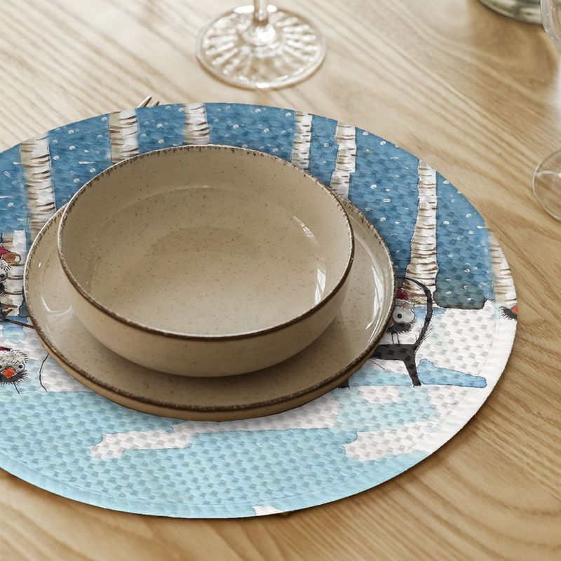 Casa si Gradina - Textile si covoare - Textile bucatarie - Servete si naproane - Suport farfurie Hermia, 20% bumbac și 80% poliester, multicolor, 568GRC1148 - Infinity.ro