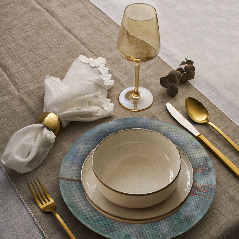 Casa si Gradina - Textile si covoare - Textile bucatarie - Servete si naproane - Suport farfurie Hermia, 20% bumbac și 80% poliester, multicolor, 568GRC1146 - Infinity.ro