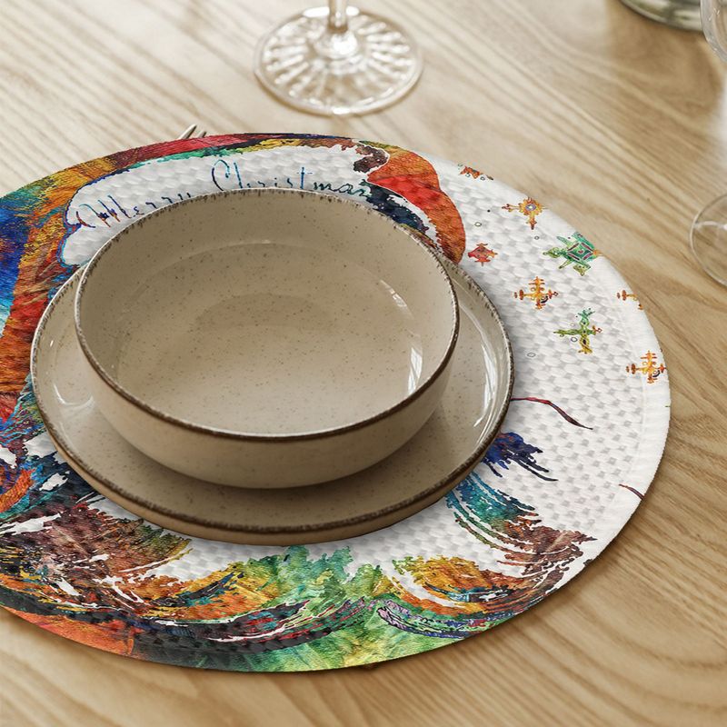 Casa si Gradina - Textile si covoare - Textile bucatarie - Servete si naproane - Suport farfurie Hermia, 20% bumbac și 80% poliester, multicolor, 568GRC1150 - Infinity.ro