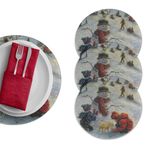Casa si Gradina - Textile si covoare - Textile bucatarie - Servete si naproane - Suport farfurie Hermia, 20% bumbac și 80% poliester, multicolor, 568GRC1153 - Infinity.ro