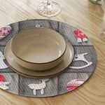 Casa si Gradina - Textile si covoare - Textile bucatarie - Servete si naproane - Suport farfurie Hermia, 20% bumbac și 80% poliester, multicolor, 568GRC1154 - Infinity.ro