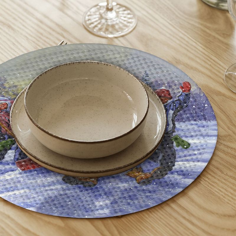 Casa si Gradina - Textile si covoare - Textile bucatarie - Servete si naproane - Suport farfurie Hermia, 20% bumbac și 80% poliester, multicolor, 568GRC1158 - Infinity.ro
