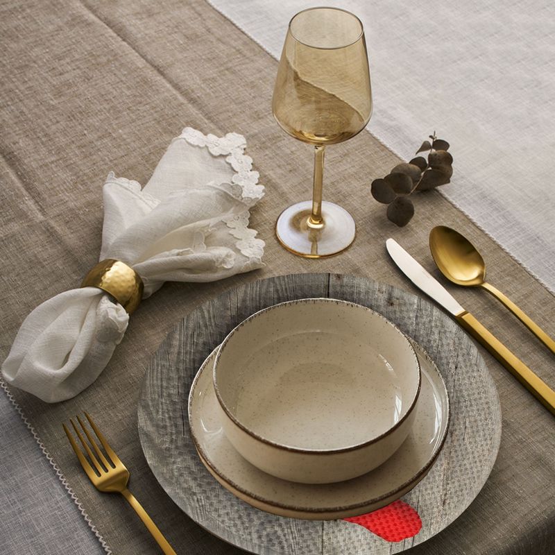 Casa si Gradina - Textile si covoare - Textile bucatarie - Servete si naproane - Suport farfurie Hermia, 20% bumbac și 80% poliester, multicolor, 568GRC1145 - Infinity.ro