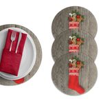 Casa si Gradina - Textile si covoare - Textile bucatarie - Servete si naproane - Suport farfurie Hermia, 20% bumbac și 80% poliester, multicolor, 568GRC1145 - Infinity.ro