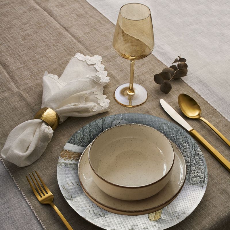 Casa si Gradina - Textile si covoare - Textile bucatarie - Servete si naproane - Suport farfurie Hermia, 20% bumbac și 80% poliester, multicolor, 568GRC1136 - Infinity.ro
