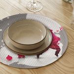 Casa si Gradina - Textile si covoare - Textile bucatarie - Servete si naproane - Suport farfurie Hermia, 20% bumbac și 80% poliester, multicolor, 568GRC1135 - Infinity.ro
