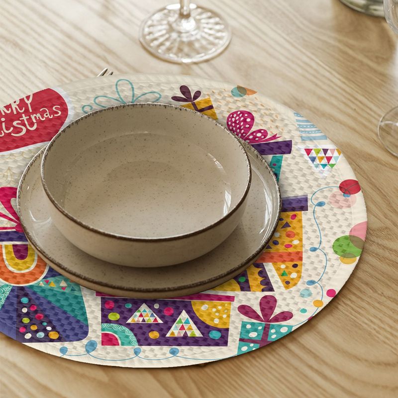 Casa si Gradina - Textile si covoare - Textile bucatarie - Servete si naproane - Suport farfurie Hermia, 20% bumbac și 80% poliester, multicolor, 568GRC1141 - Infinity.ro