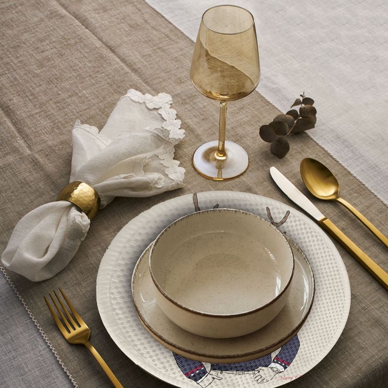 Casa si Gradina - Textile si covoare - Textile bucatarie - Servete si naproane - Suport farfurie Hermia, 20% bumbac și 80% poliester, multicolor, 568GRC1123 - Infinity.ro