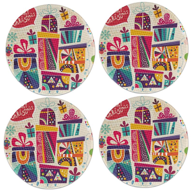 Casa si Gradina - Textile si covoare - Textile bucatarie - Servete si naproane - Suport farfurie Hermia, 20% bumbac și 80% poliester, multicolor, 568GRC1141 - Infinity.ro