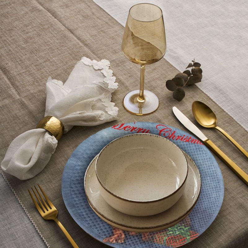 Casa si Gradina - Textile si covoare - Textile bucatarie - Servete si naproane - Suport farfurie Hermia, 20% bumbac și 80% poliester, multicolor, 568GRC1138 - Infinity.ro