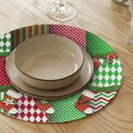 Casa si Gradina - Textile si covoare - Textile bucatarie - Servete si naproane - Suport farfurie Hermia, 20% bumbac și 80% poliester, multicolor, 568GRC1143 - Infinity.ro