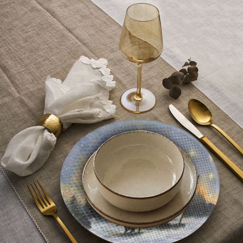 Casa si Gradina - Textile si covoare - Textile bucatarie - Servete si naproane - Suport farfurie Hermia, 20% bumbac și 80% poliester, multicolor, 568GRC1140 - Infinity.ro